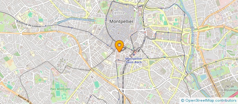 localisation de l'entreprise MADAME PALOMA MESTRE à MONTPELLIER