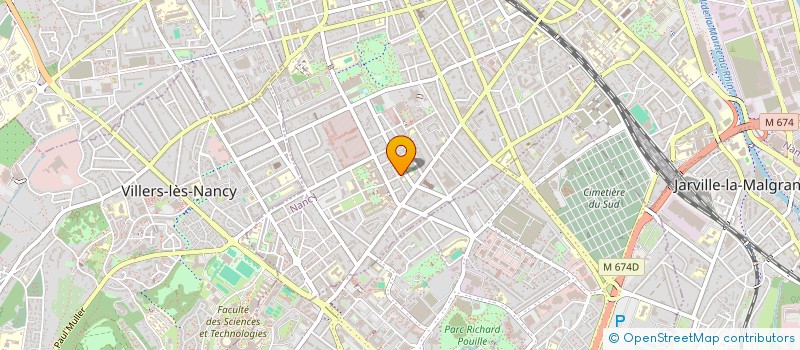 localisation de l'entreprise MADAME PALOMA NECOL  NANCY