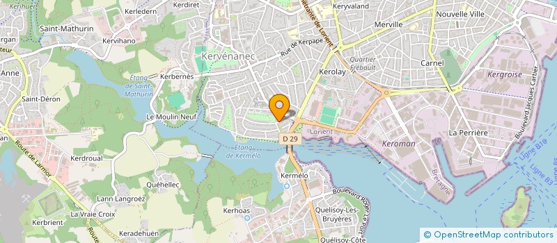 localisation de l'entreprise MADAME PALOMA ORTEGA à LORIENT