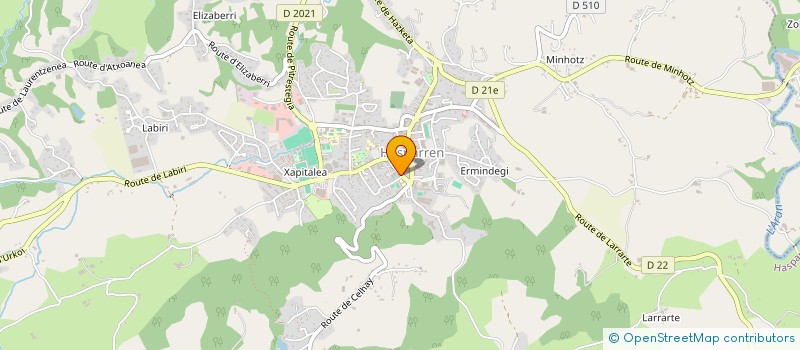 localisation de l'entreprise MADAME PALOMA ROBINE-MASEGOSA  HASPARREN