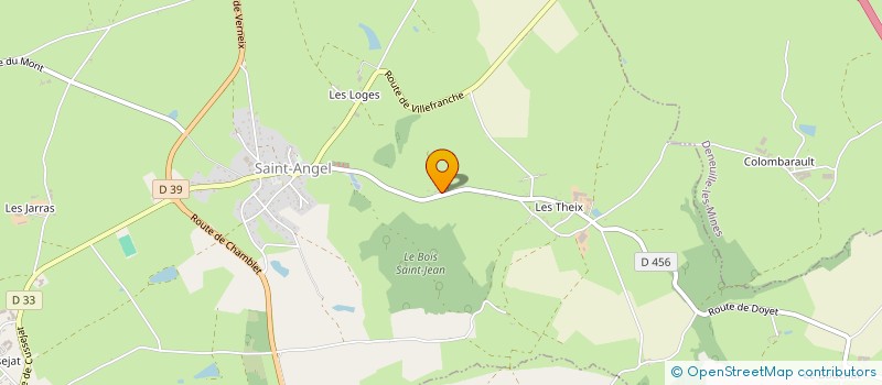 localisation de l'entreprise MADAME PALOMA SIMON  SAINT-ANGEL