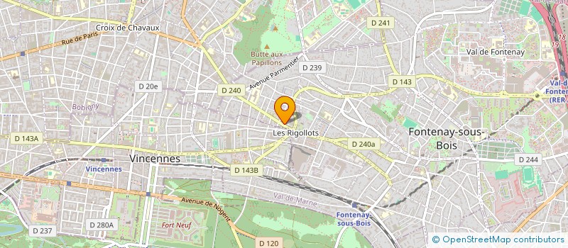 localisation de l'entreprise MADAME PALOMA TROIANOVSKI à FONTENAY-SOUS-BOIS