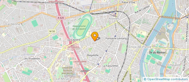 localisation de l'entreprise MADAME PALWASHA NOORZAI  TOULOUSE