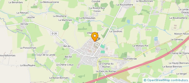 localisation de l'entreprise MADAME PAMELA BARRAS  GOSNE