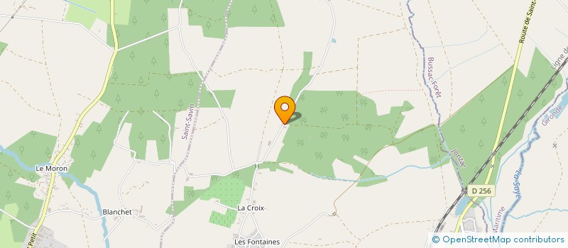 localisation de l'entreprise MADAME PAMELA BAUDET  SAINT-YZAN-DE-SOUDIAC