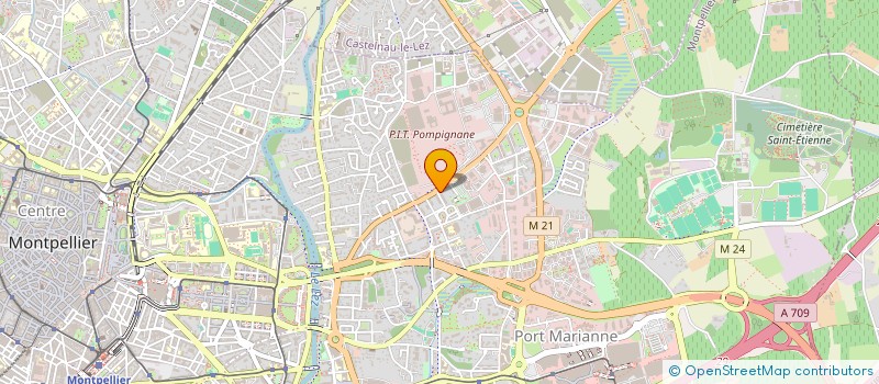localisation de l'entreprise MADAME PAMELA BEE à MONTPELLIER