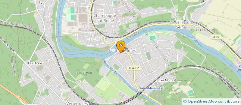 localisation de l'entreprise MADAME PAMELA BONSU  SAINT-MAMMES