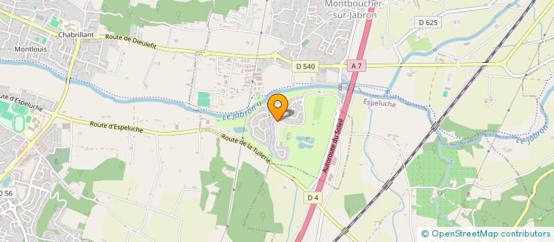 localisation de l'entreprise MADAME PAMELA BRAUER  MONTBOUCHER-SUR-JABRON