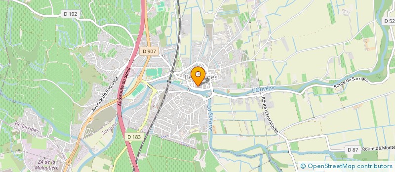 localisation de l'entreprise MADAME PAMELA CANTERO  BEDARRIDES