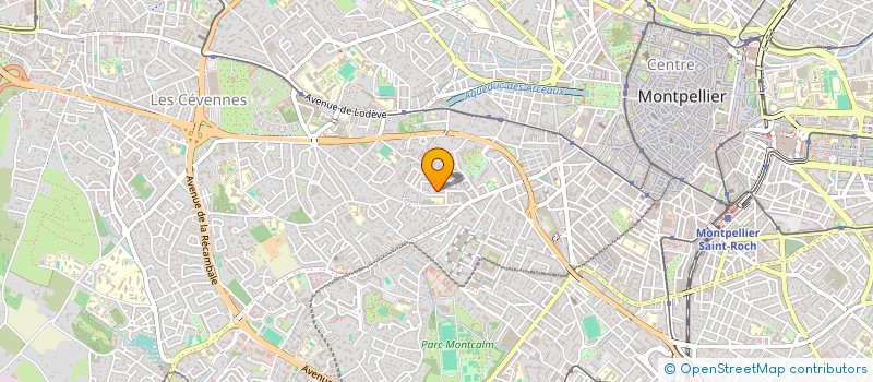 localisation de l'entreprise MADAME PAMELA CARGOL à MONTPELLIER