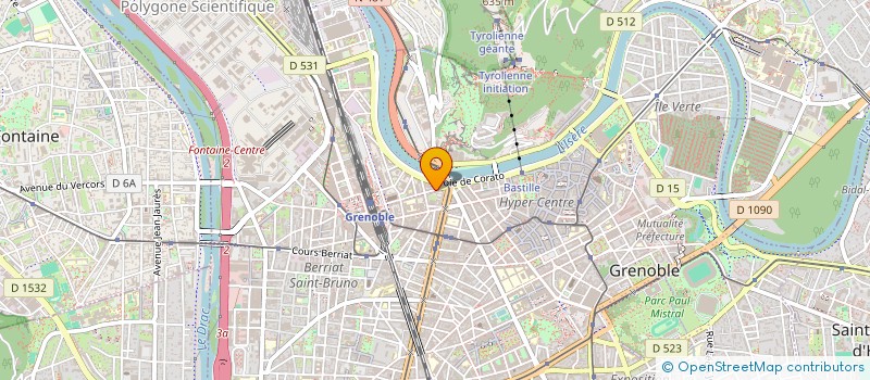 localisation de l'entreprise MADAME PAMELA CLAISSE à GRENOBLE