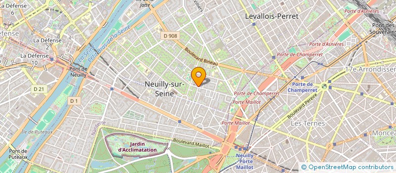 localisation de l'entreprise MADAME PAMELA CLARK à NEUILLY-SUR-SEINE