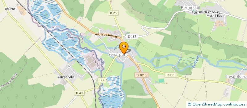 localisation de l'entreprise MADAME PAMELA DALMAS  SENARPONT