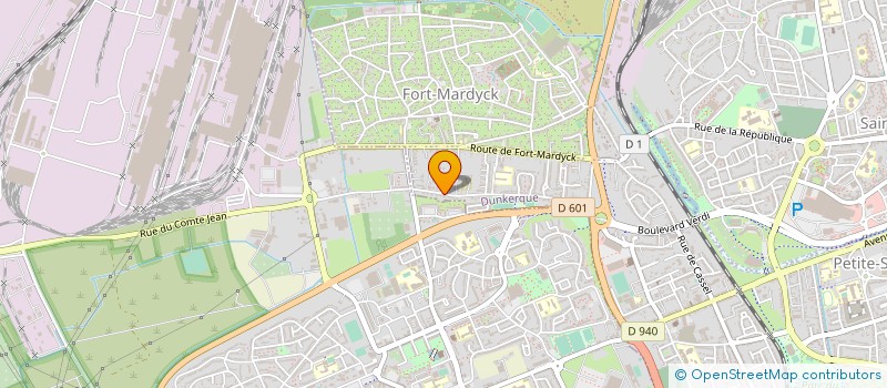 localisation de l'entreprise MADAME PAMELA DAMART à DUNKERQUE