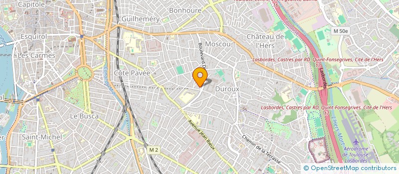 localisation de l'entreprise MADAME PAMELA DE SOUZA à TOULOUSE