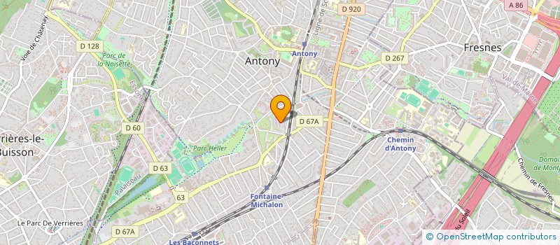 localisation de l'entreprise MADAME PAMELA FLAURENT à ANTONY