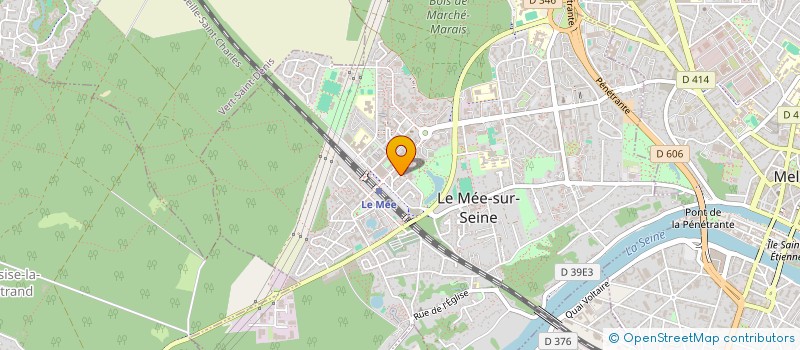 localisation de l'entreprise MADAME PAMELA FURON à LE MEE-SUR-SEINE