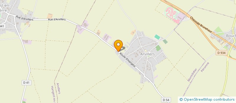 localisation de l'entreprise MADAME PAMELA GAUDRILLER  ARVILLERS