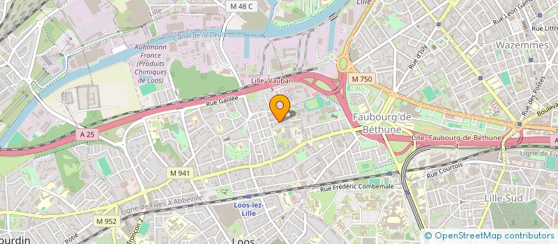 localisation de l'entreprise MADAME PAMELA GELLF  LOOS