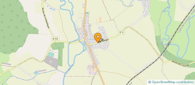 localisation de l'entreprise MADAME PAMELA GERBER  COUSSEY