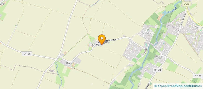 localisation de l'entreprise MADAME PAMELA GOBY  ROTS