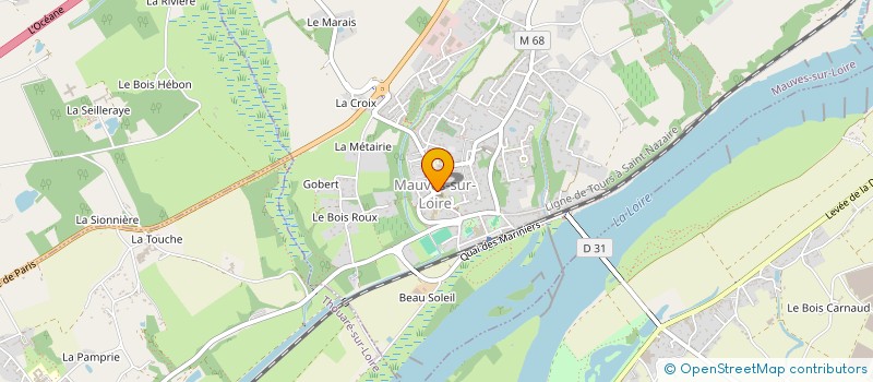 localisation de l'entreprise MADAME PAMELA GUERIN  MAUVES-SUR-LOIRE