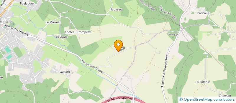 localisation de l'entreprise MADAME PAMELA HARMEY  RAZAC-SUR-L ISLE