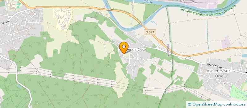 localisation de l'entreprise MADAME PAMELA HAYAT  NOISY-SUR-OISE