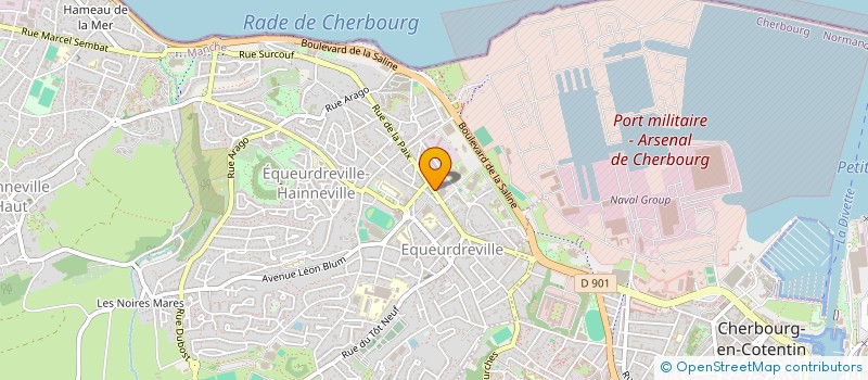 localisation de l'entreprise MADAME PAMELA HEBERT  CHERBOURG-EN-COTENTIN