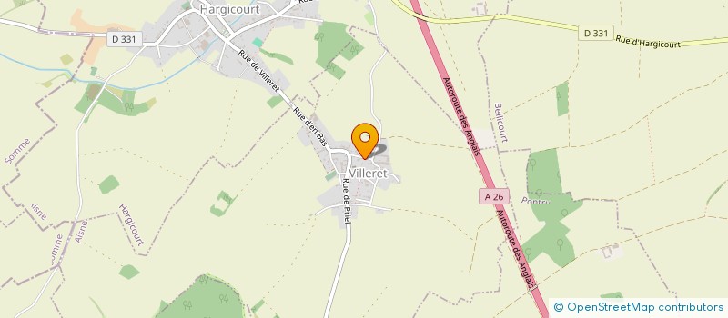 localisation de l'entreprise MADAME PAMELA HERBIN  VILLERET