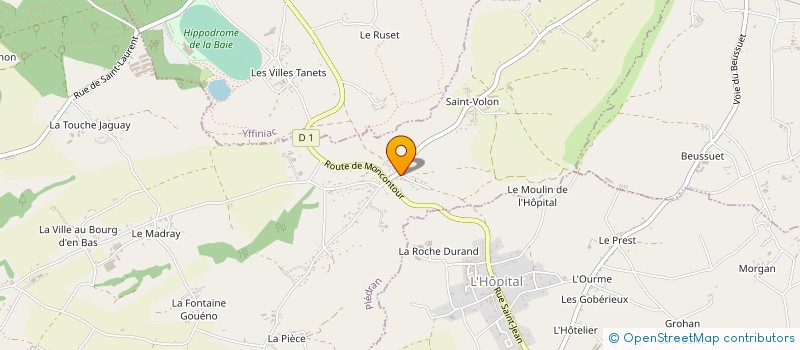 localisation de l'entreprise MADAME PAMELA LATOUCHE  PLEDRAN