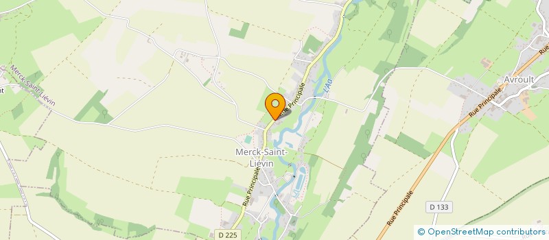 localisation de l'entreprise MADAME PAMELA LEFEBVRE  AVROULT