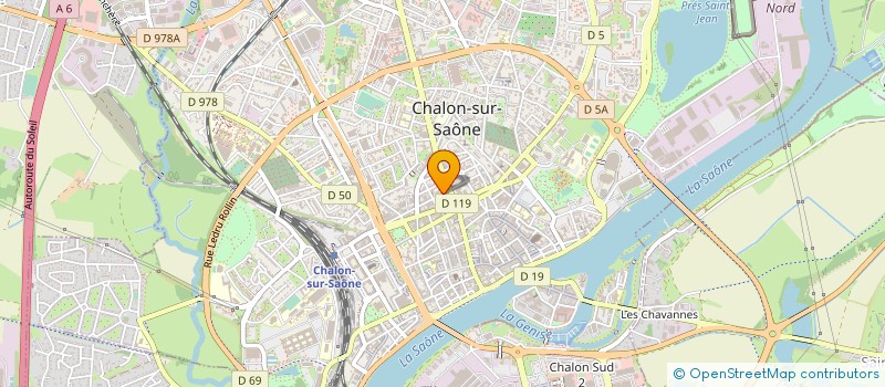 localisation de l'entreprise MADAME PAMELA LEPINE  CHALON-SUR-SAONE