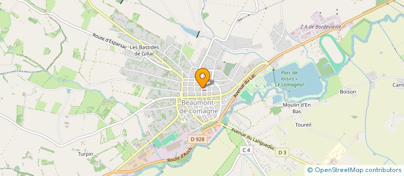 localisation de l'entreprise MADAME PAMELA LESPINASSE  ENCAUSSE