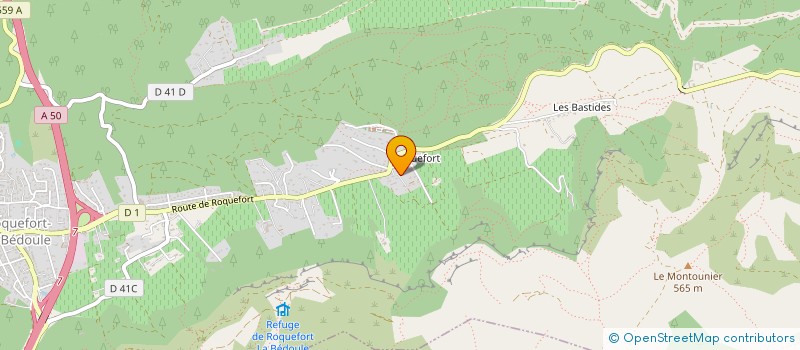 localisation de l'entreprise MADAME PAMELA LOPICCOLO  ROQUEFORT-LA-BEDOULE