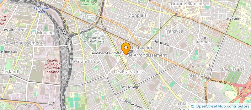 localisation de l'entreprise MADAME PAMELA-MADALINA DEMIAN  LYON