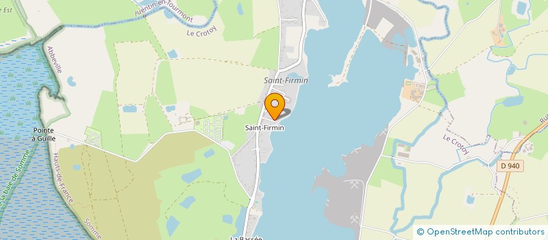 localisation de l'entreprise MADAME PAMELA MALABRE à LE CROTOY