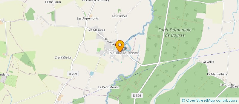 localisation de l'entreprise MADAME PAMELA MARIE DANIELE OLIVIER à NEUILLY-LE-BISSON
