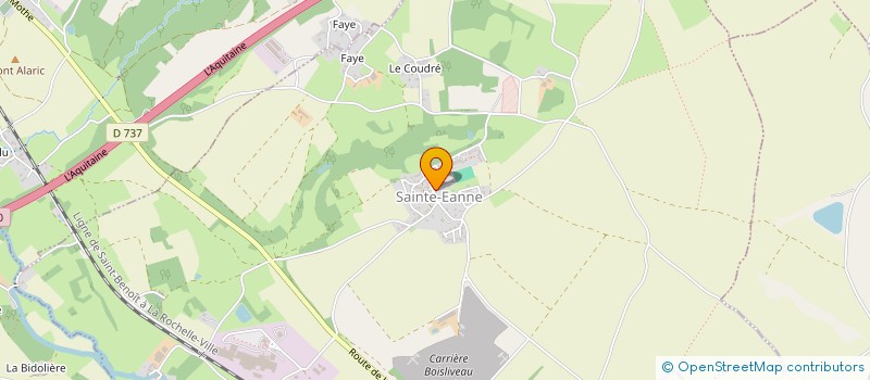 localisation de l'entreprise MADAME PAMELA MARY  SAINTE-EANNE