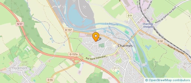 localisation de l'entreprise MADAME PAMELA MAURICE  CHARMES