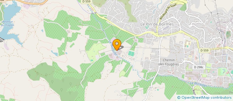 localisation de l'entreprise MADAME PAMELA METZ à BORMES-LES-MIMOSAS