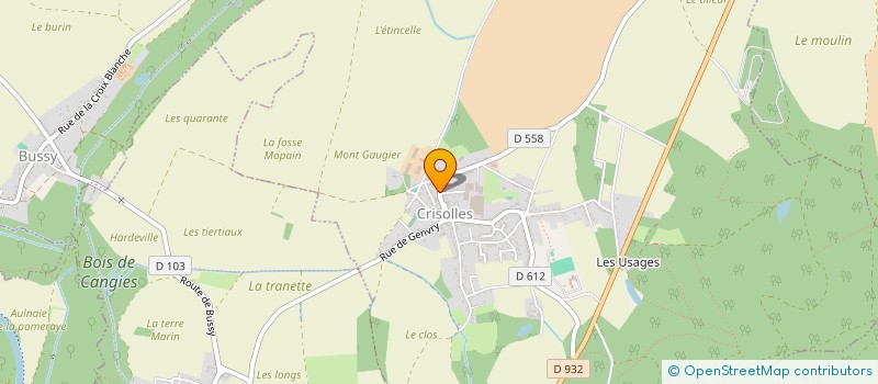 localisation de l'entreprise MADAME PAMELA MONJOIN  CRISOLLES