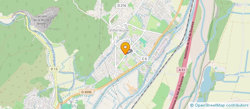 localisation de l'entreprise MADAME PAMELA NUNES  VILLENEUVE