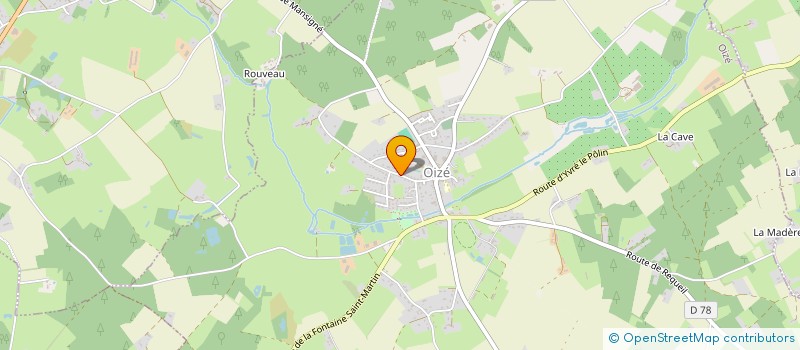 localisation de l'entreprise MADAME PAMELA PECNARD  OIZE