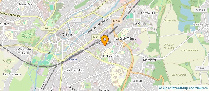 localisation de l'entreprise MADAME PAMELA PERRET à DREUX