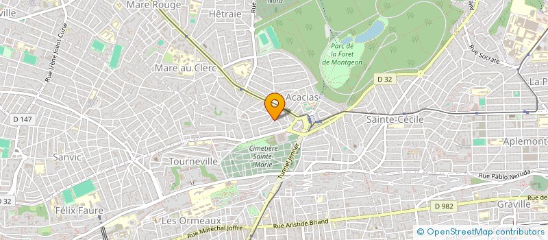 localisation de l'entreprise MADAME PAMELA PITTE à LE HAVRE