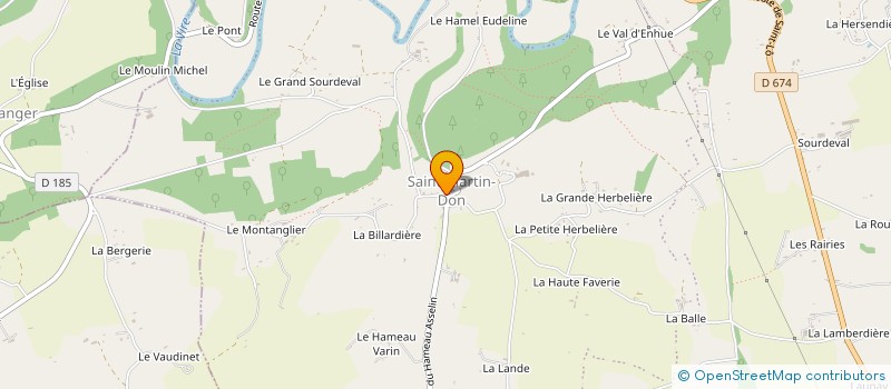 localisation de l'entreprise MADAME PAMELA RICHER  SOULEUVRE EN BOCAGE