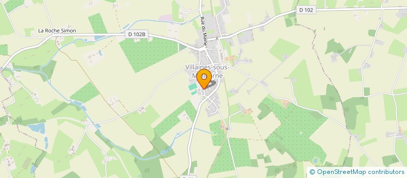 localisation de l'entreprise MADAME PAMELA ROUAULT  VILLAINES-SOUS-MALICORNE