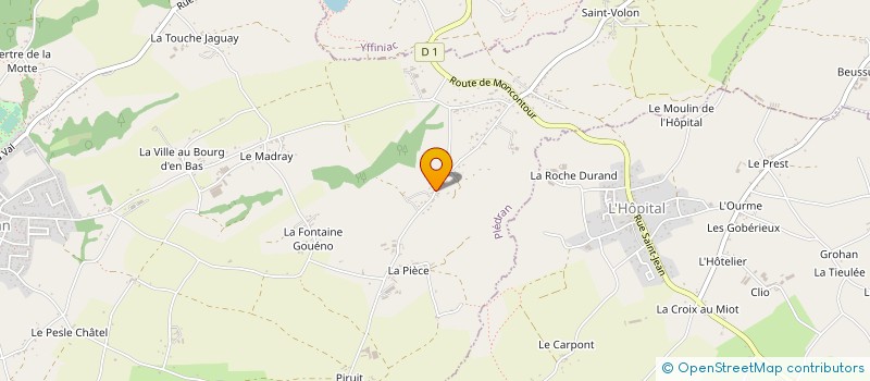 localisation de l'entreprise MADAME PAMELA ROUXEL  PLEDRAN