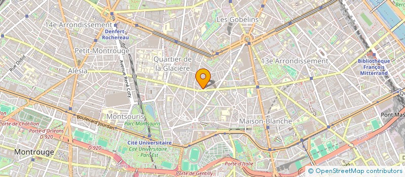 localisation de l'entreprise MADAME PAMELA ROY  PARIS